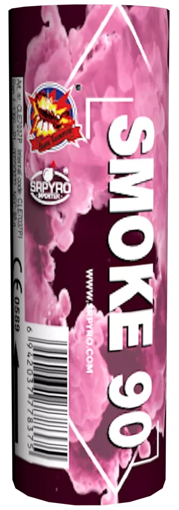 Dymovnica Smoke 90s ružová 1ks (škrkacie)
