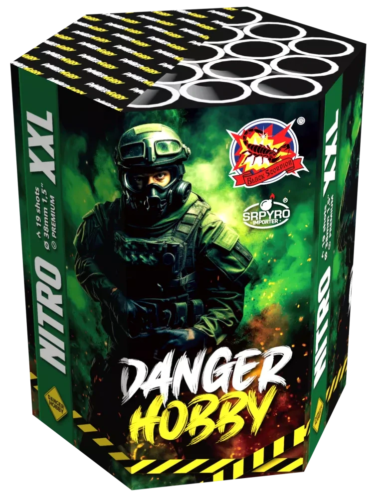 Ohňostroj Danger Hobby Nitro XXL 19rán 38mm