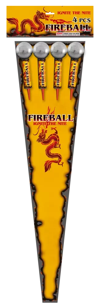 Fireball Color 63mm 4ks 100cm