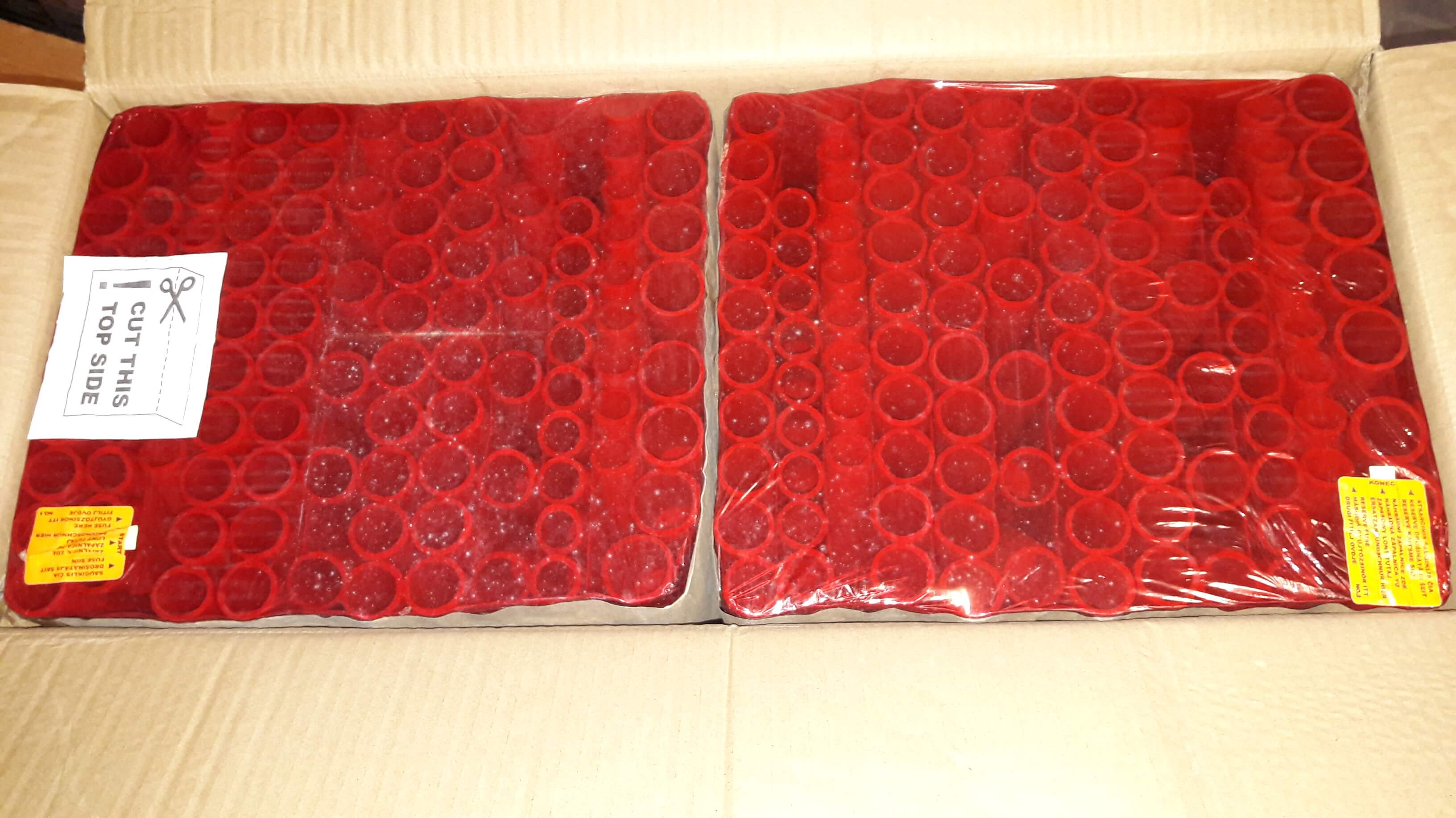 Výberová sada - ohňostroj 629rán 20+25+30+48mm 8 minút (4 krabice)