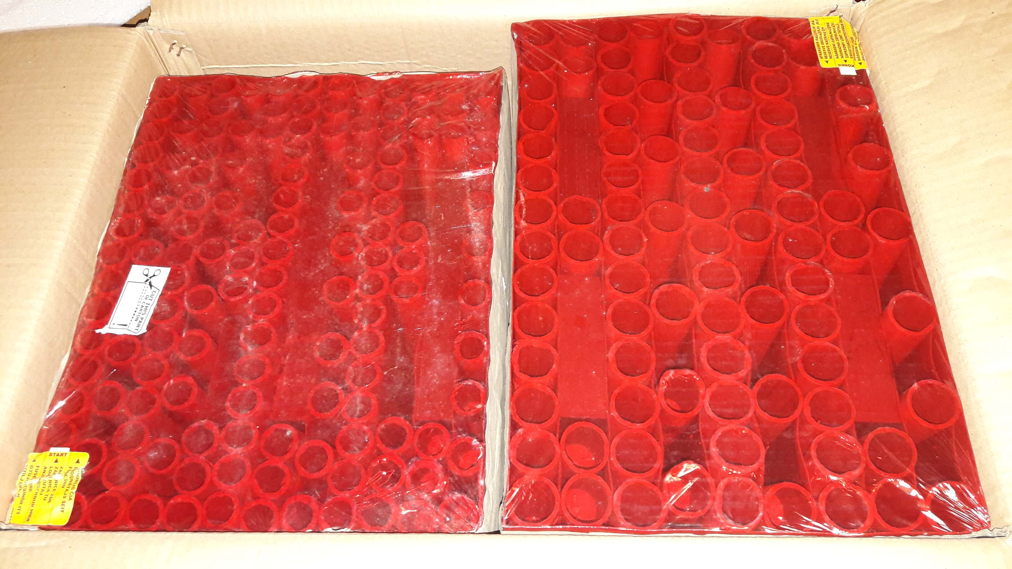 Výberová sada - ohňostroj 629rán 20+25+30+48mm 8 minút (4 krabice)