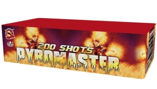 Ohňostroj Pyromaster 200rán 18mm