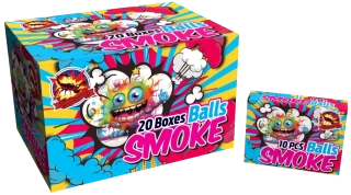 Color Smoke Balls dymovničky 200ks