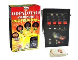 Odpaľovacie zariadenie Profesionál 4kanálový