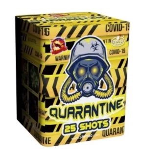 Ohňostroj Quarantine 25rán 30mm