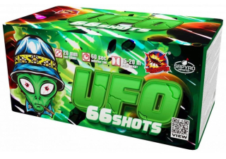 Ohňostroj UFO 66rán 20mm I+W