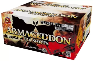 Ohňostroj Armageddon 144rán 25mm I+V