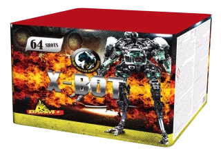 Ohňostroj X-Bot 64rán 30mm