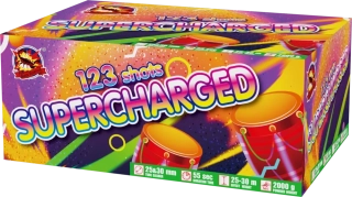 Ohňostroj Supercharged 123rán 25+30mm I+W