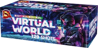 Ohňostroj Virtual World 129rán 25+30mm I+W