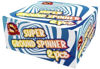 Detská pyrotechnika Super Ground spinner 2ks/bal