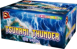 Ohňostroj Tsunami Thunder 108rán 30mm I+V