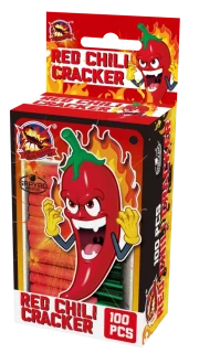 Detská pyrotechnika Red chilli cracker 100ks