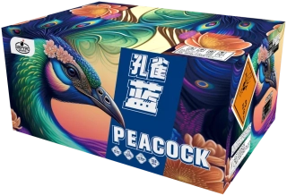 Ohňostroj Peacock 124rán 30mm I+W