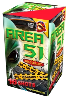 Ohňostroj Area 51 16rán 38mm